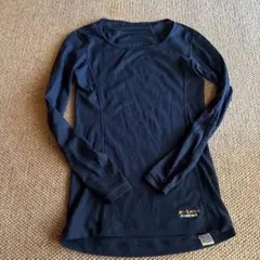 finetrack DRY LAYER 長袖シャツ Mサイズ ネイビー