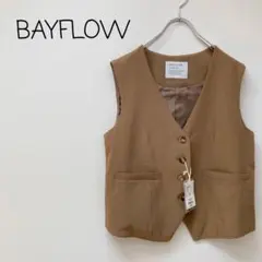 セール♪【新品タグ付き!!】BAYFLOW ベスト メンズライク フォーマル