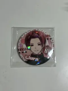 いれいす りうら ほろ付き V体 缶バッジ