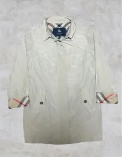 Burberry London トレンチロングコート　ベージュ　メガチェック　L