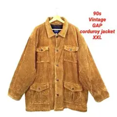 90sVintage OLD ギャップ　コーデュロイ　ジャケット　コート　XXL