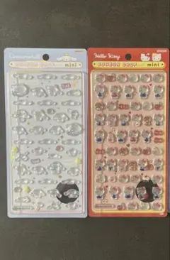 【正規品】ボンボンドロップシール　サンリオ　キティ　シナモン　セット