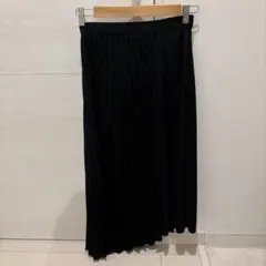 ZARA ブラック プリーツスカート XS