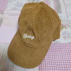 コーデュロイ キャップ