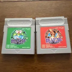 ゲームボーイ ポケットモンスター 赤 緑 ソフト
