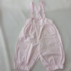 は*る様 Baby Dior/残1点/ピンク ストライプロンパース/女の子90㎝のサムネイル