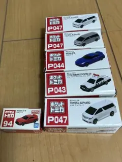 トミカ　ポケットトミカ　5台セット+1