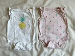 Baby Gap 女の子ベビー ボディスーツ 2枚セット　3-6m(60cm)