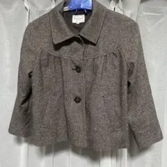 マリクレール　ジャケット　ショート丈　九分袖