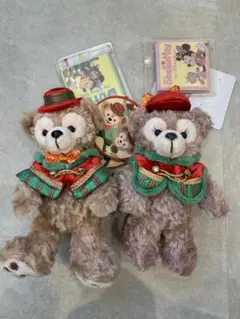 ダッフィー シェリーメイ クリスマスぬいぐるみ