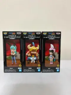 ドラゴンボール ワールドコレクタブルフィギュア 少年編4 3種のサムネイル