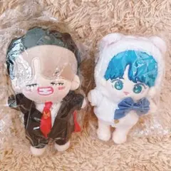 BTS V テテ テヒョン 15cmぬいぐるみ 洋服セット ピーナツテテ