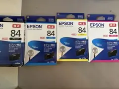 4色パック 大容量 IC4CL84 虫めがね 純正 インクカートリッジ エプソン
