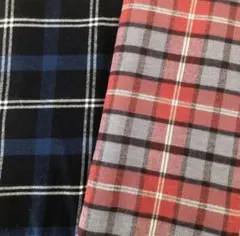 播州織☆起毛 チェック コットン 2M 検）check&stripe