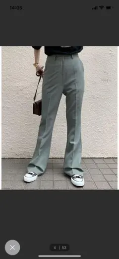 パブリュクス　センタープレスパンツのサムネイル