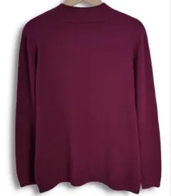 SHEIN ボルドーカラー 長袖ニット XSサイズ