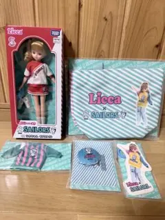リカちゃん×SAILORS一番くじ リカちゃんチアスタイル　トートバック　計5点