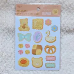 クッキー マステ素材 シール ステッカー デコ コラージュ シール帳