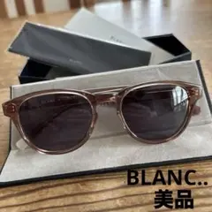 BLANC..トゥモローランド別注サングラスB0030 ブラウン系/グレイ　美品のサムネイル