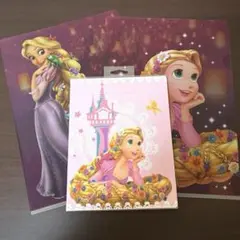 ディズニー　塔の上のラプンツェル　ラプンツェル　付箋　クリアファイル