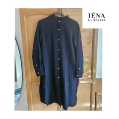 IÉNA LA BOUCLE ブラック シャツワンピースのサムネイル