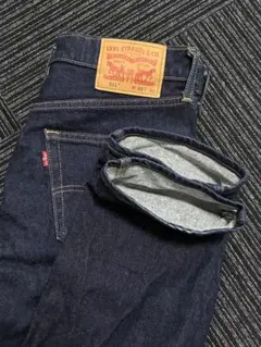 LEVI'S 511 ストレートデニム ダークブルー 裏起毛 WARM