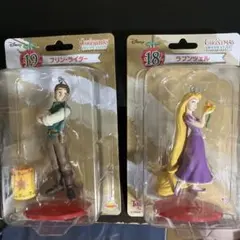 ディズニーオーナメント　フリン・ライダー＆ラプンツェル　2体セット