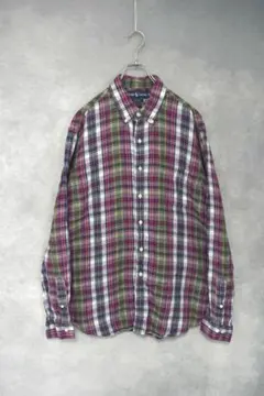 00s polo ralph lauren 100% linen shirt