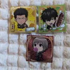 銀魂 　ウエハース シール 　 近藤　土方 　沖田　真選組