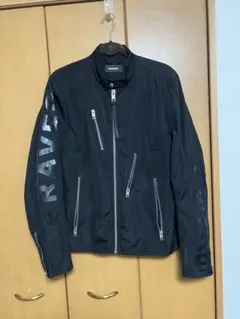 DIESEL ブラック ナイロンジャケット