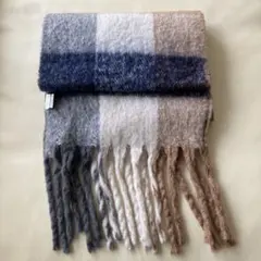 NOAチェック柄マフラー