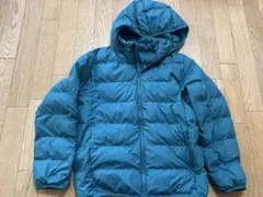 UNIQLOダウン GREEN パフテックウォッシャブルパーカ　150サイズ