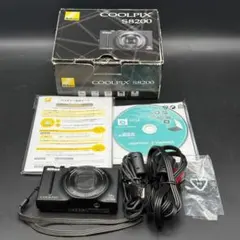 ✨美品✨Nikon COOLPIX S8200 ブラック 動作品 箱付き - メルカリ