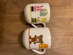 ミキハウス　ペアマグカップ