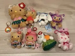 ハワイ限定 サンリオ ぬいぐるみ・キーホルダーセット