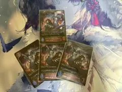 佰死と佰亡の六銘伝 イルゼ＆ウルゼ 進化前LG3枚 進化後1枚