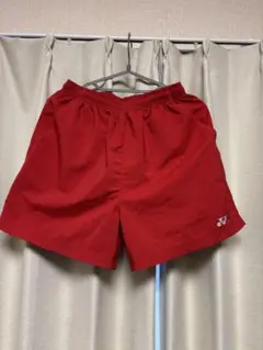 YONEX ヨネックス ハーフパンツ レッド Lサイズ（レディース） - メルカリ