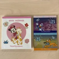 東京ディズニーリゾート メモ帳 4種セット - メルカリ