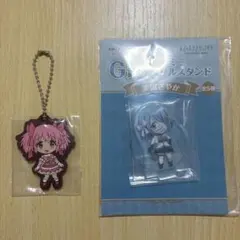 魔法少女まどかマギカ まどか ラバーチャーム さやか ミニアクリルスタンド