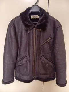 KANSAI ファー付き黒ジャケット