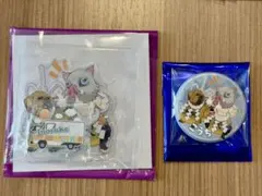 鬼滅の刃 高知 アクリルスタンド 缶バッジ 嘴平伊之助