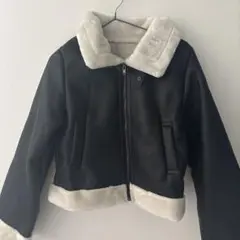 ファーレザーブルゾン[fo2046]