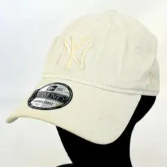 NEW ERA 9TWENTY NYヤンキース キャップ アイボリーR8P330