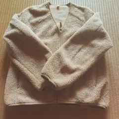 ユニクロ（UNIQLO）ボアフリースジャケット Mサイズ