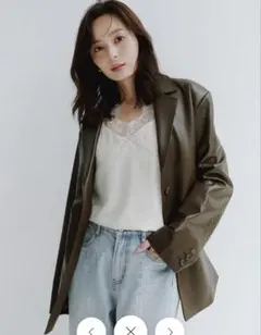 2026年最新】anuans レザージャケット・ライダースの人気アイテム