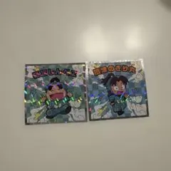 忍たま乱太郎マンチョコ　福富しんべヱ　摂津のきり丸