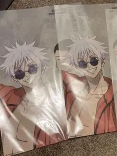 呪術廻戦 一番くじ 懐玉・玉折 F賞 クリアポスター 2枚セット