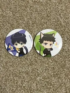 A3！冬組　月岡紬　高遠丞　缶バッジセット