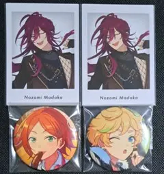 あんスタ　望見　缶バッジ　ぱしゃっつ　特典　展示会　10周年　メロアス　ひなた