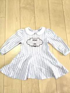 メゾピアノ ワンピース ロゴ入り 110